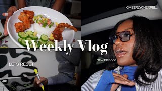 VLOG | im back! lots of cooking, planning, and unboxing pr