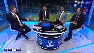 Manchester City vs Atletico Madrid 1-0 Post Match Analysis by Rio Ferdinand, Lescott & Owen|UCL 2022