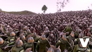 20.000 Gondiis vs 20.000 Rohan Soldiers- Ultimate Epic Battle Simulator 2- UEBS 2