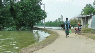 ভরা বর্ষায় জনজীবন  || People's life in rainy season