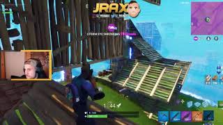 TJ Perenana playing Fortnite