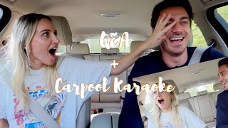 Carpool Karaoke while answering Your Questions (Some very BAD singing)