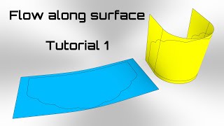 Flow along surface - Tutorial 1