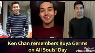 Ken Chan Bumiseta Sa Puntod Ni Kuya Germs on All Soul's Day!!!