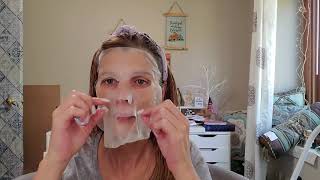 Misty's mask Monday ft ESW Beauty  Raw juice sheet mask- and -update on Propolis 80 sleeping mask