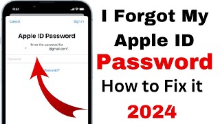 Forgot My Apple iD Password How To Fix Without Password/Email/Number Verification (2024)