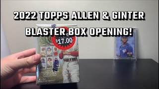 2022 Topps Allen & Ginter Blaster Box Opening!