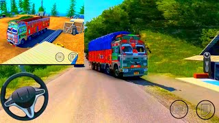 City road indian track simulator video|| of road track simulator game truck driver video