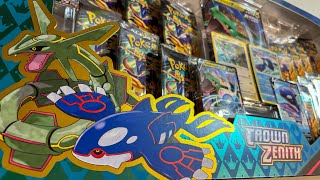 ASMR: new Sea & Sky Pokemon Crown Zenith from Sam's Club