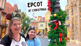 Christmas Time at Epcot!!! - Disney World