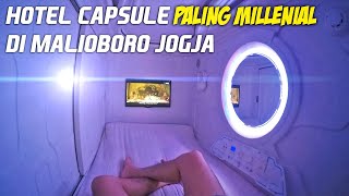 GAK SAMPAI 100 RIBU !! INI DIA HOTEL CAPSULE PALING MILLENIAL DI MALIOBORO YOGYAKARTA