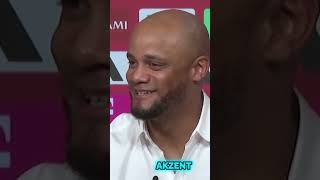 Vincent Kompany bewundert die Französischkenntnisse des Journalisten 😅😅 #bayernmunich #kompany