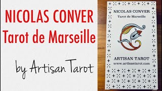 Nicolas Conver Tarot de Marseille by Artisan Tarot ~ Unboxing & Walkthrough