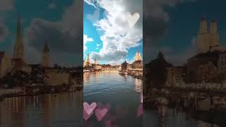 Cloud Dancing Over Zurich #zurich #zürich #turizm #clouds #cloudsdance #switzerland #beauty