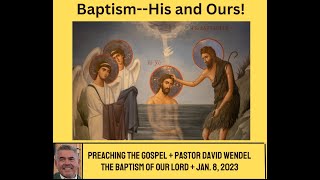 "His Baptism--and Ours!"