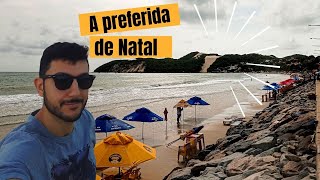 Praia de PONTA NEGRA Natal RN - VLOG 01