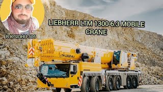 Liebherr - LTM 1300-6.3 Mobile crane