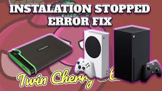 How to fix 'error 0x8007000E INSTALLATION STOPPED' on Xbox Series S|X Xbox One | 2022 Guide