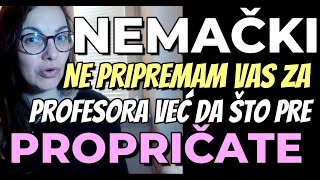 NEMAČKI ZA ONE KOJI ŽELE DA ŠTO PRE PRIČAJU -NE PRIPREMAM VAS ZA PROFESORA - SAMO NEOPHODNO ZNANJE