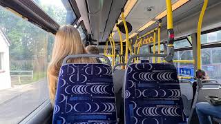 Journey on the Route 358 (562 YN58BNA) N230UD Scania Omnicity Go-Ahead London