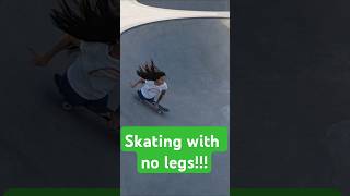 incredible skateboarder with no legs killing it in Venice Beach