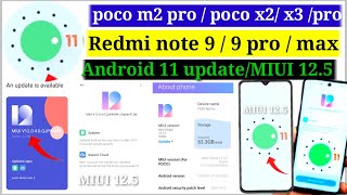 Poco M2 Pro New Update, Poco X2,Poco X3, C2, 9A | Pro, Redmi Note 9 Pro Max MIUI 12.0.4.0 New Update