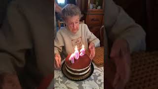 Grandmother Loses Dentures While Blowing Out Candles