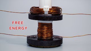 Free Energy Generator Using Magnet and Coils