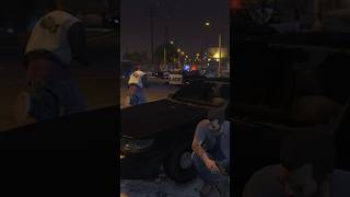 GTA5 ballers vs cops shootout #kendricklamar #shootinggames #shootout #gta5 #rap