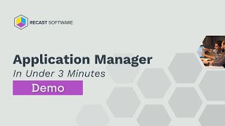 Application Manager In Under 3 Minutes