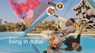 dubai diaries 🌴 photoshoot in the desert, hermes kite festival & fun days off! katy priscott vlog