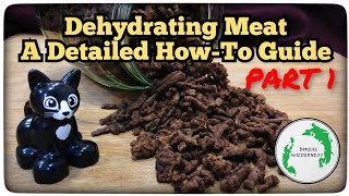 PART 1 - How to Dehydrate Meat for Ultralight Food & Even Home - Detailed View