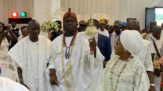 OONI ARRIVE HIS PRE 50TH BIRTHDAY PARTY AND PROJECT COMMISSIONING RECEPTION.