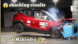 mahindra xuv 3xo crash test shocking results😱😱  disappointed #mahindra #3xo