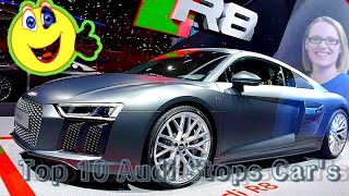 The Top 10 Audi Sports Car's #nasautoblackmechanic