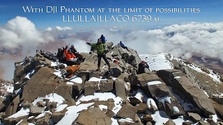 LLULLAILLACO 6739 m - With DJI Phantom at the limit of possibilities (Drohnen-Video)