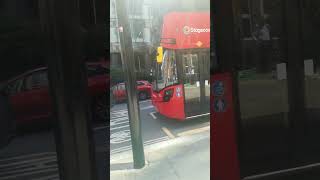 London 2023 🇬🇧 Stagecoach 13125 Wright Gemini 3 / Volvo B5LH on route 135 at aldgate #Shorts