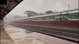 One Amazing Rainy Day || Dhaka Airport Railway Station || Bangladesh railway ||