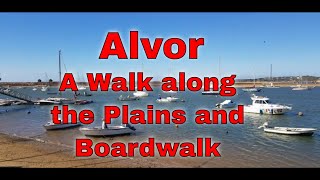 Alvor in the Algarve Bordwalk and Plains walk