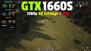 Manor Lords : GTX 1660 SUPER - 1080p All Settings + FSR Settings