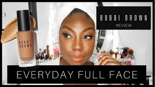 Full Face Of Bobbi Brown On Dark Skin