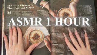 1 HOUR ASMR | PAGE TURNING AND WHISPERED RAMBLINGS