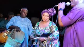 See moment k1 de ultimate dazzles with Laide Bakare at Alawiye house warming