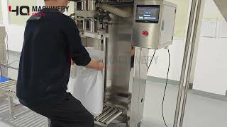 wheat packaging and sewing machine |YQ machinery millet and sorghum bagging solutions #equipment