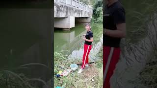 Amazing Rural Fishing Video 🐟 Best Asian Fishing Technique 🐟 #shorts