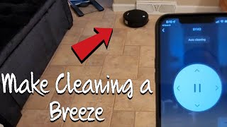 Clean while you Sleep - Syvio Robot Vacuum Cleaner