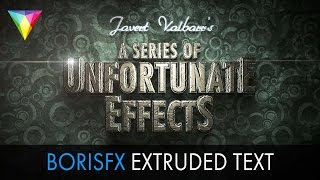 HitFilm BorisFX Tutorial - A Series of Unfortunate Events Style