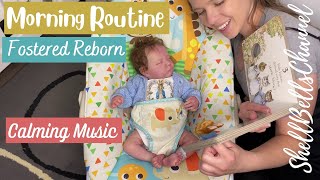 Morning routine with a Fostered Reborn Baby - Calming Musical