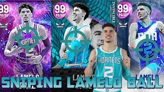 CAN WE SNIPE ALL DARK MATTER LAMELO BALL CARDS IN NBA 2K22 MYTEAM