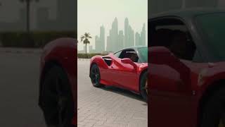 Ferrari F8 Tributo🔥 Abu Dhabi #youtubeshorts #coolfeatures #ferrari #f8tributo